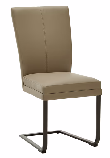 Schwingstuhl EM Zadar - Leder, Braun