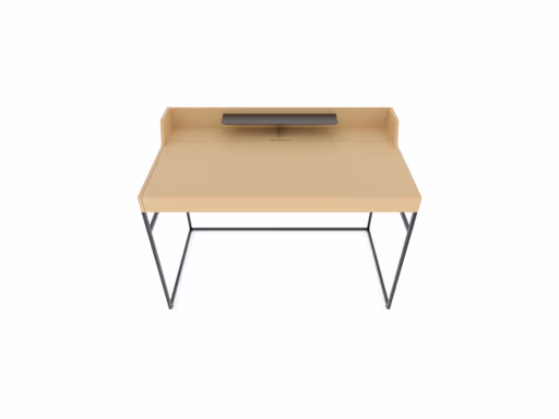 Schreibtisch - Lack Mandel