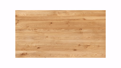 Esstisch Saratoga - ausziehbar, LB ca. 180x95 cm, Wildeiche massiv, natur geölt