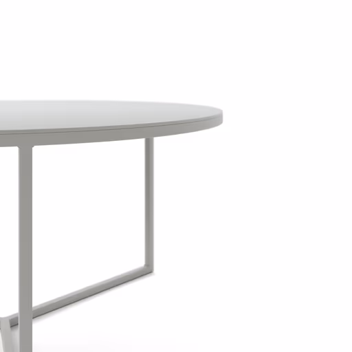 Couchtisch Joan 5 -  LBH ca. 80x80x41,5 cm, Metall, Kreidefarben