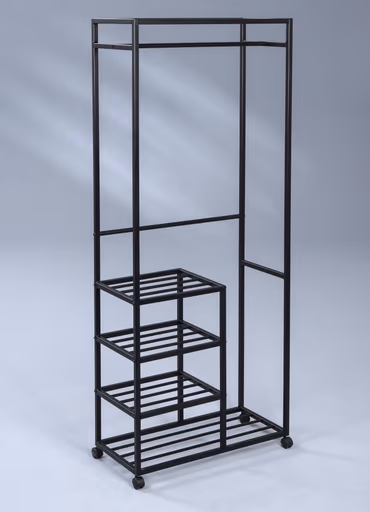 Kleiderständer MARISSA - Metall schwarz