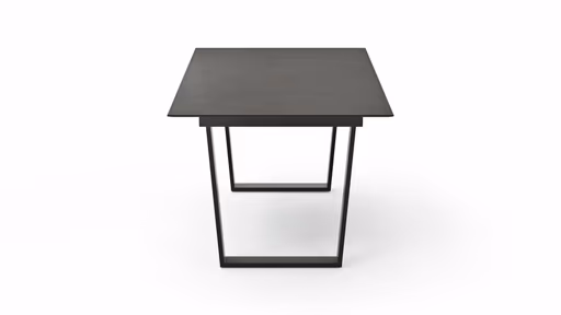 Esstisch Dinner - verlängerbar, LB ca. 180x95 cm, Kunststoff, Dunkelgrau