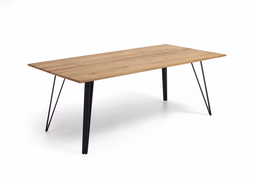 Esstisch - LB ca. 180x100cm, Balkeneiche massiv