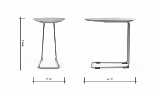 Sofatisch Fano - LBH ca. 57x39x54 cm, Fenix, Olivgrün