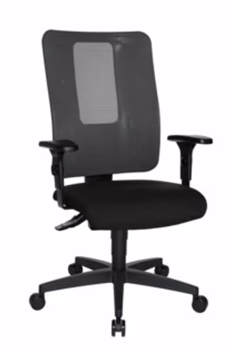 Bürodrehstuhl Ergo Work 250 - Stoff, Schwarz