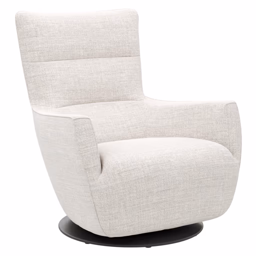 Sessel Lilaia - inkl. Dreh- und Wippfunktion, Stoff, Kaschmir