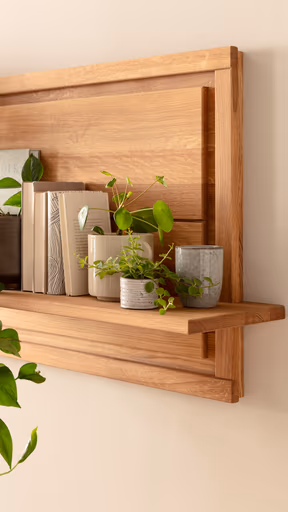 Wandboard Farmingdale light - Eiche massiv, natur geölt