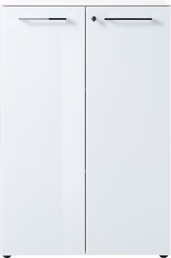 Aktenschrank GWEN - B/H/T ca. 80x120x37 cm, Weiß