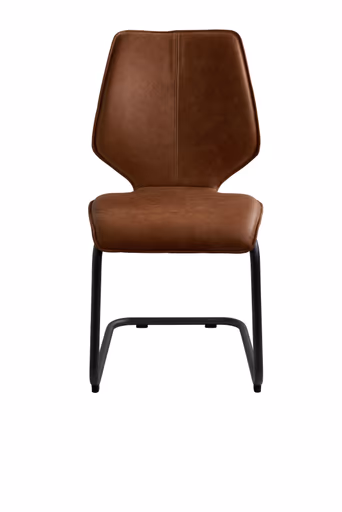 Freischwinger Penthouse - Leder, Braun