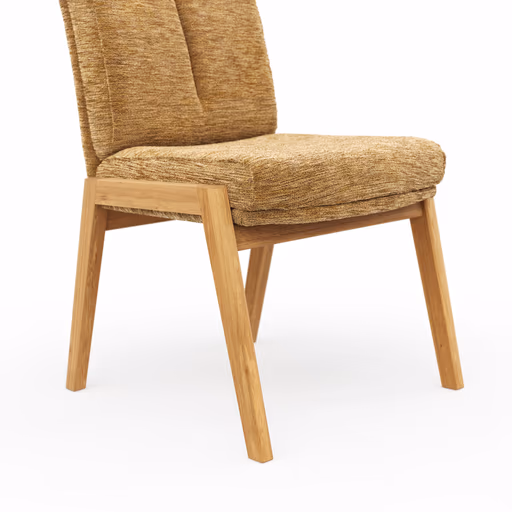 Stuhle Flore 2 - Stoff, Curry