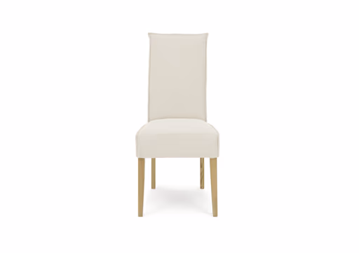 Stuhl SITTING TOGETHER_K- Stoff, Creme, Eiche Natur