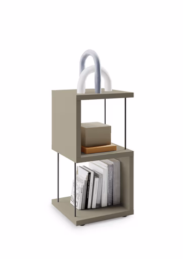 Regal - B ca. 33 cm, Taupe