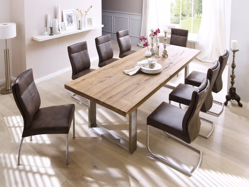 Esstisch - LB ca. 180x100 cm, Zerreiche massiv