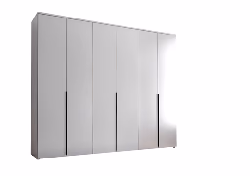 Drehtürenschrank- B ca. 270 cm, Weiß