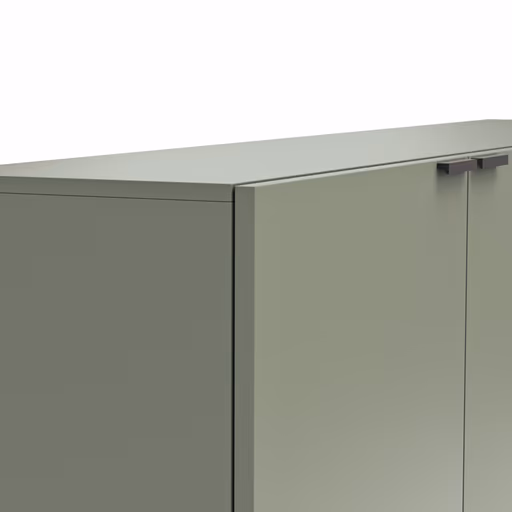 Sideboard 4450 - Lack, Olivgrün