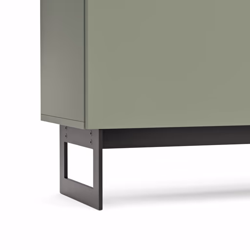 Sideboard 4450 - Lack, Olivgrün