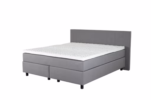 Boxspringbett Rima - Liegefläche ca. 180 x 200 cm, Stoff, Zink