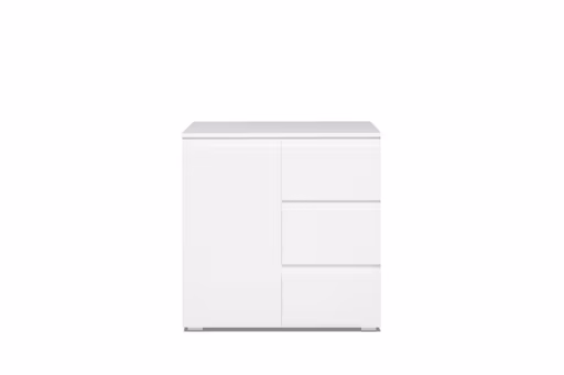 Kommode- Weiß, Matt