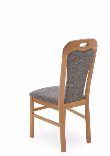 Polsterstuhl - Stoff, Grau