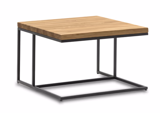 Couchtisch Farmingdale - LBH ca. 50x50x47 cm, Eiche massiv, natur geölt