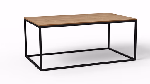 Couchtisch Kai - LBH ca. 100x60x42 cm, Asteiche massiv