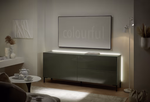 Lowboard - B ca. 181 cm, Olivgrün