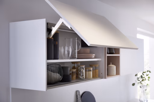 Wohnküche 56.210 CO 4 523, Kristallweiß matt 