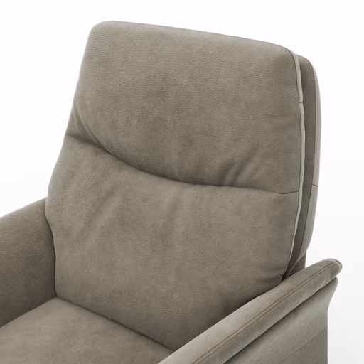 Sessel Bogota - Stoff, Schlammgrün