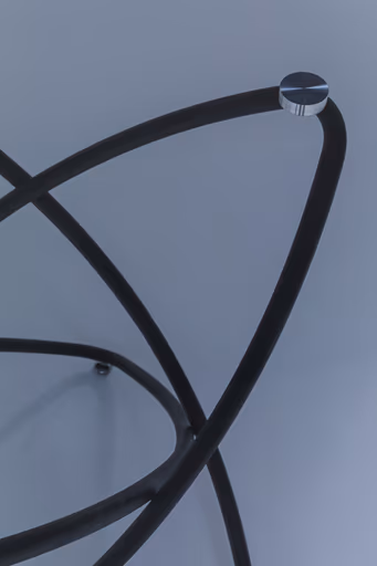 Esstisch - Ø/H ca. 120x76 cm, Schwarz