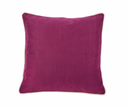 Kissenhülle mit Keder - BL ca. 45x45, Violett