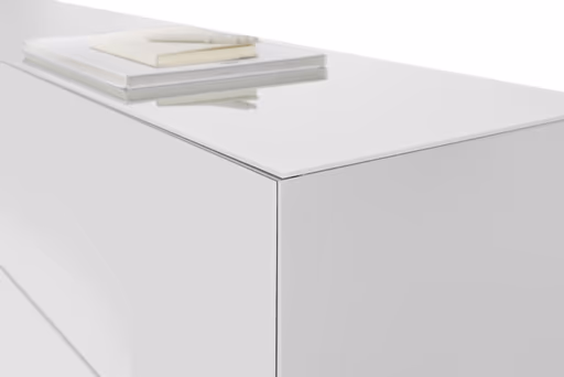 Lowboard - B ca. 181 cm, Weiß