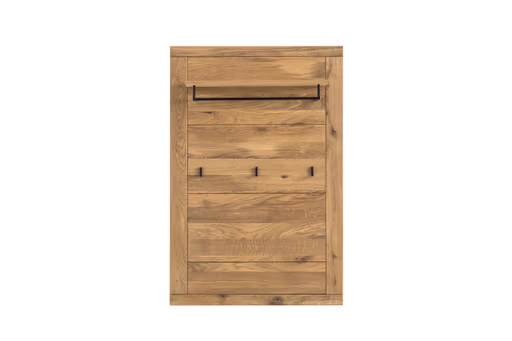 Garderobenpaneel- Eiche, Massiv