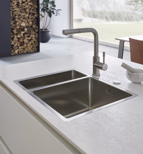 Inselküche 57.150 CO 10 519, Asteiche bianco hell