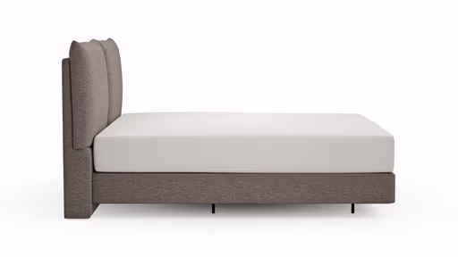 Boxspringbett Alpin - Liegefläche ca. 180x200 cm, Stoff, Anthrazit