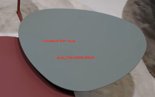 Couchtisch Fano - LBH ca. 67x60x43 cm, Fenix, Graugrün