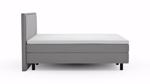 Boxspringbett Valencia - Liegefläche ca. 180x200 cm, Stoff, Zink