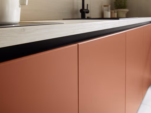 Küchenzeile 51.220 GL 1 524, Orientrot