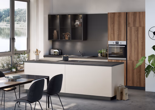 Inselküche 50.100 3 522, Muschelweiß