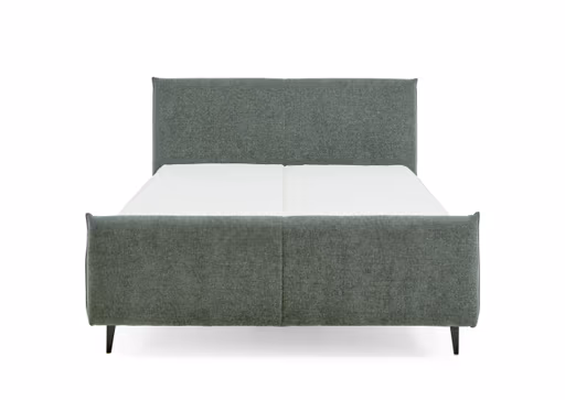 Polsterbett - Liegefläche ca. 160x200 cm, Dunkelgrün
