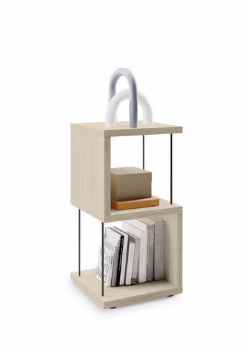 Regal - B ca. 33 cm, Eiche sägerau