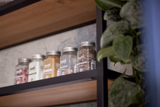 Küchenzeile 51.210 GL 2 525, tiefblau matt