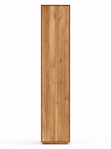 Vitrine Saratoga - links, Wildeiche massiv, natur geölt