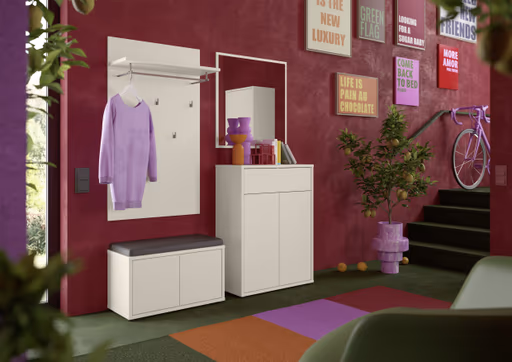 Wandspiegel FAID- Rahmen, Sand