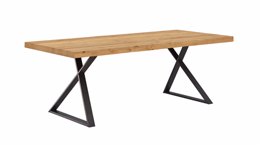 Esstisch Clifton - LB ca. 220x100 cm, Zerreiche massiv