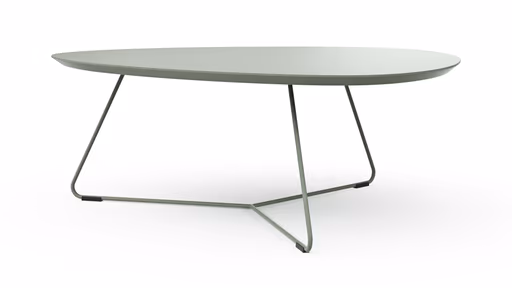 Couchtisch Fano - LBH ca. 87x78x33 cm, Fenix, Olivgrün