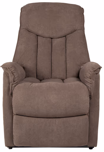 TV-Sessel - Aufstehhilfe, Relaxfunktion, Webstoff, Dunkelbraun