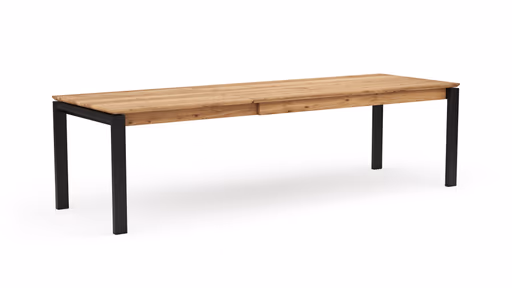 Esstisch Farmingdale - ausziehbar, LB ca. 180x90 cm, Eiche massiv, natur geölt