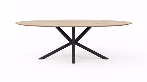 Esstisch Phoenix - LB ca. 240x110cm, Eiche, eco snow lackiert