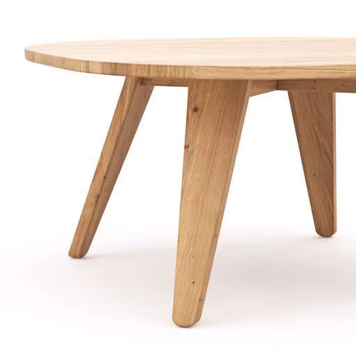 Couchtisch Signe - BHL ca. 80x38x80 cm, Asteiche massiv, Geölt