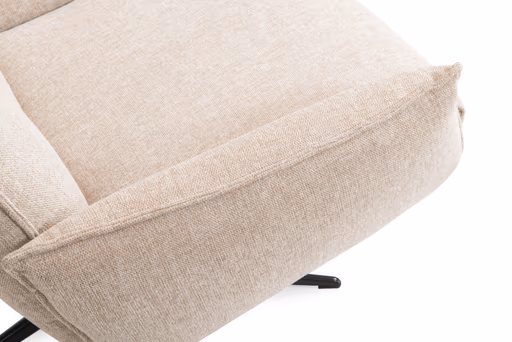 Sessel - Relaxfunktion, Stoff, Beige